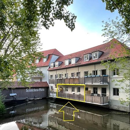 Ferienwohnung Blickfang - Modernes Apartment Direkt In Der Altstadt Von Erfurt Mit Balkon - Beste Lage Und Aussicht Dış mekan fotoğraf