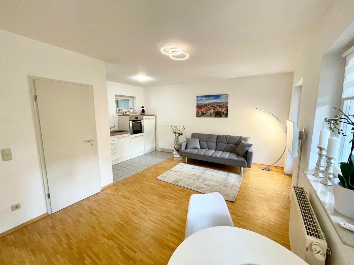 Ferienwohnung Blickfang - Modernes Apartment Direkt In Der Altstadt Von Erfurt Mit Balkon - Beste Lage Und Aussicht Dış mekan fotoğraf